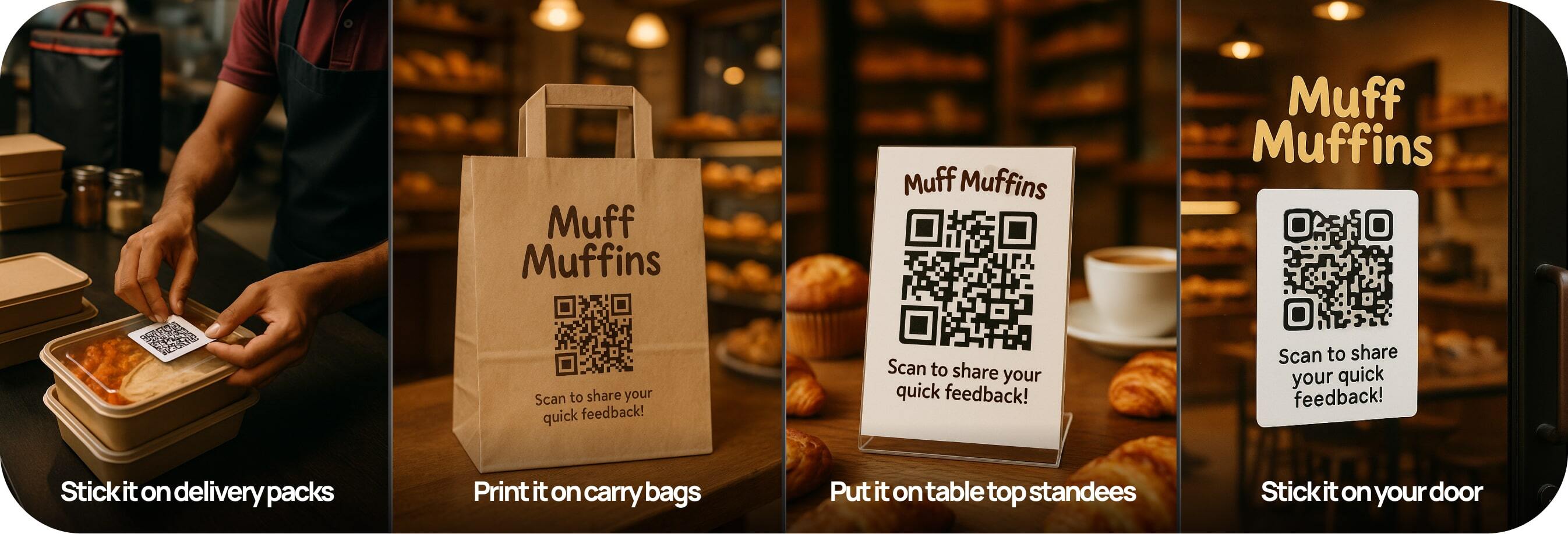 How to use QR code for restaurant customer feedback collection